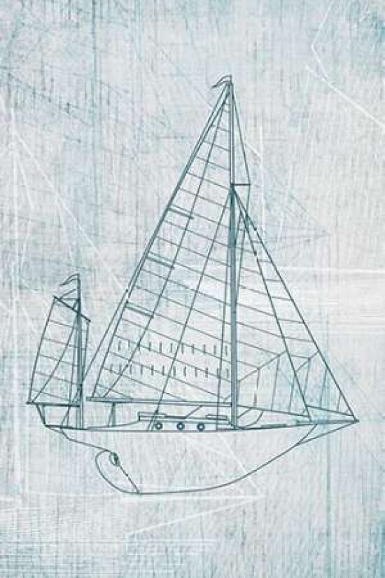Danielas Sailboat I Poster Print by Aimee Wilson