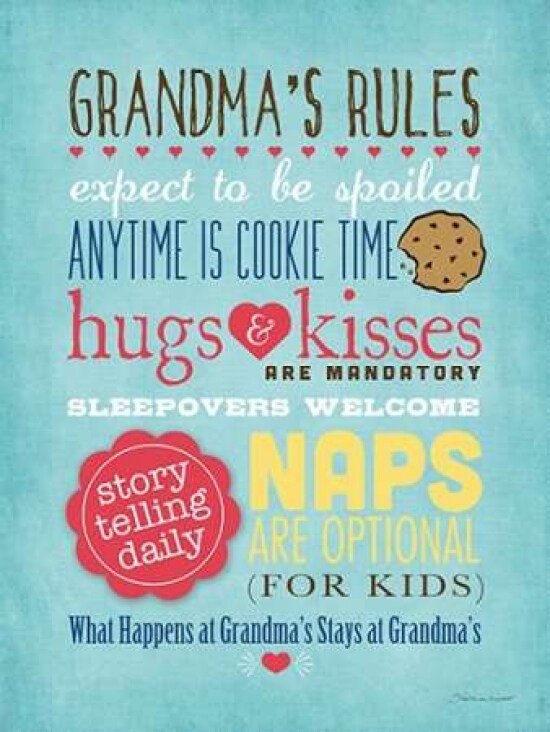 Grandma''s Rules II Poster Print by Stephanie Marrott - Item # VARPDXSM15665