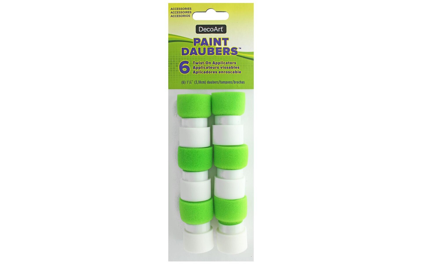 Decoart Accessories Paint Daubers 6pc Michaels