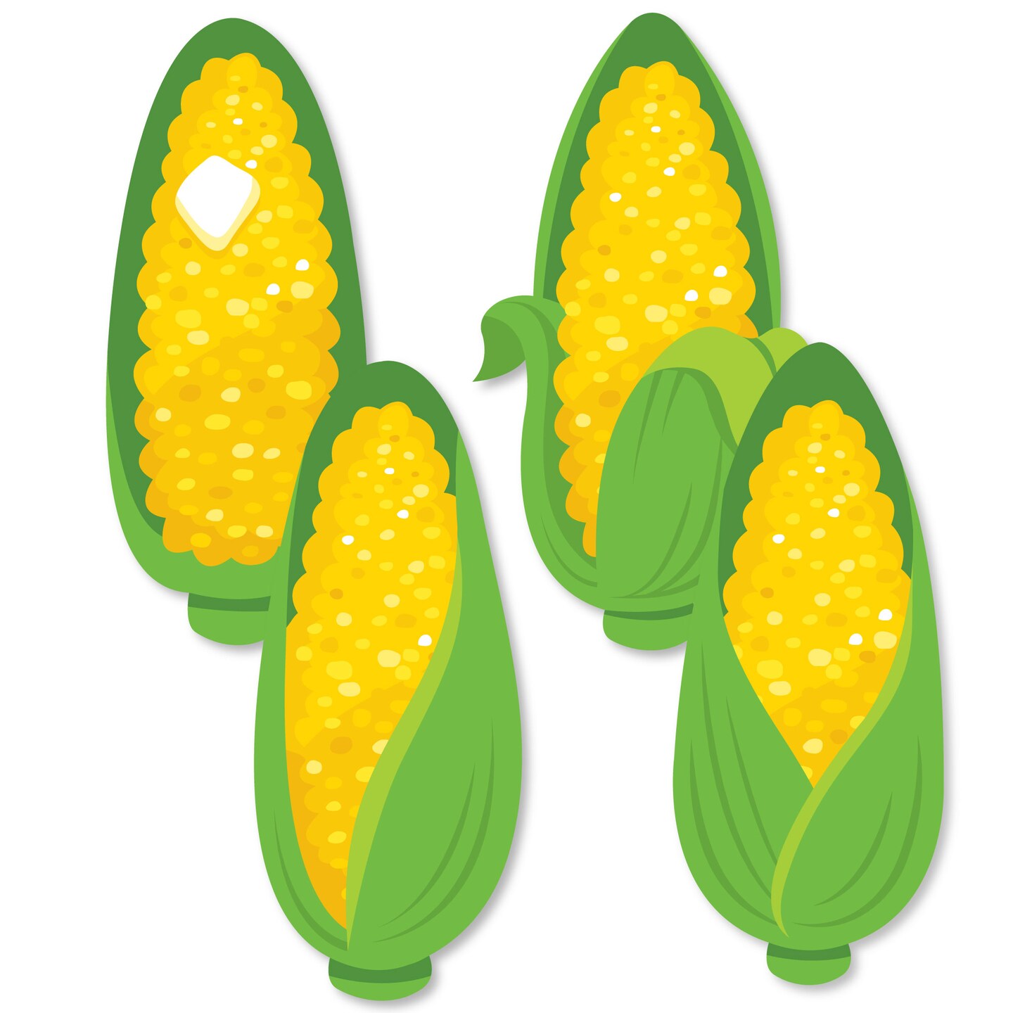 Big Dot of Happiness It's Corn - DIY Shaped Fall Harvest Party Cut-Outs ...