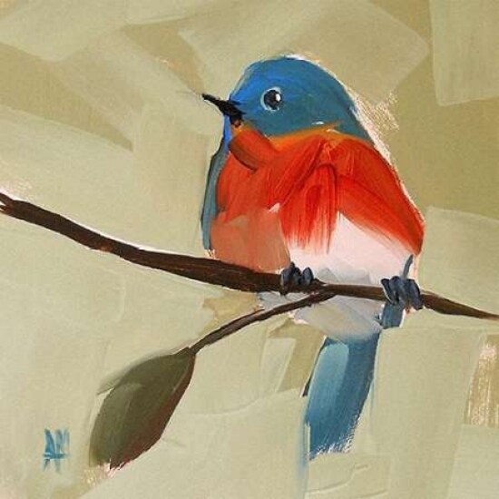 Bluebird No. 21 Poster Print by Angela Moulton - Item # VARPDXM1068D