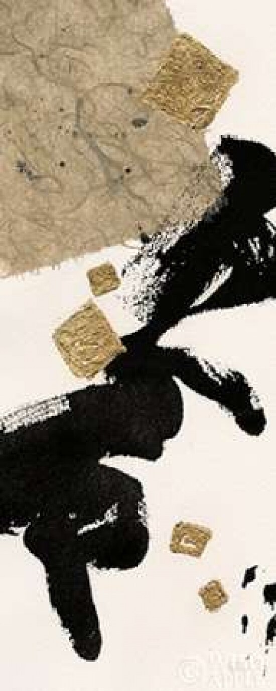 Gilded Collage II on White Poster Print by Chris Paschke - Item # VARPDX27264