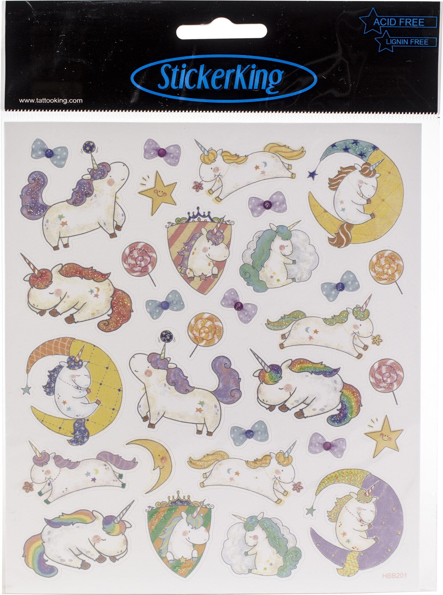 Sticker King Stickers-Unicorn Fantasy