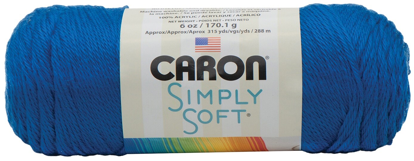 Multipack of 12 - Caron Simply Soft Solids Yarn-Royal Blue | Michaels