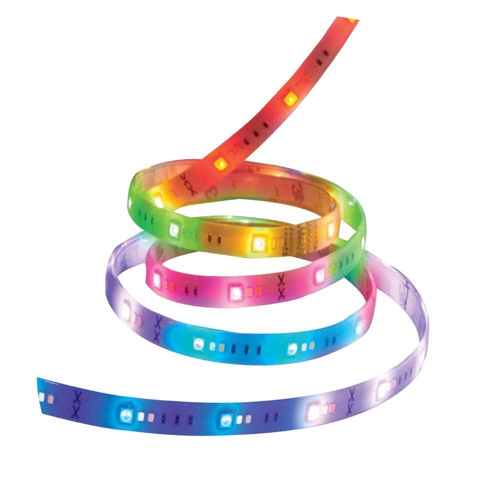 WI-FI 6FT Indoor LED RGB &#x26; White Tunable Strip Light - Satco Starfish