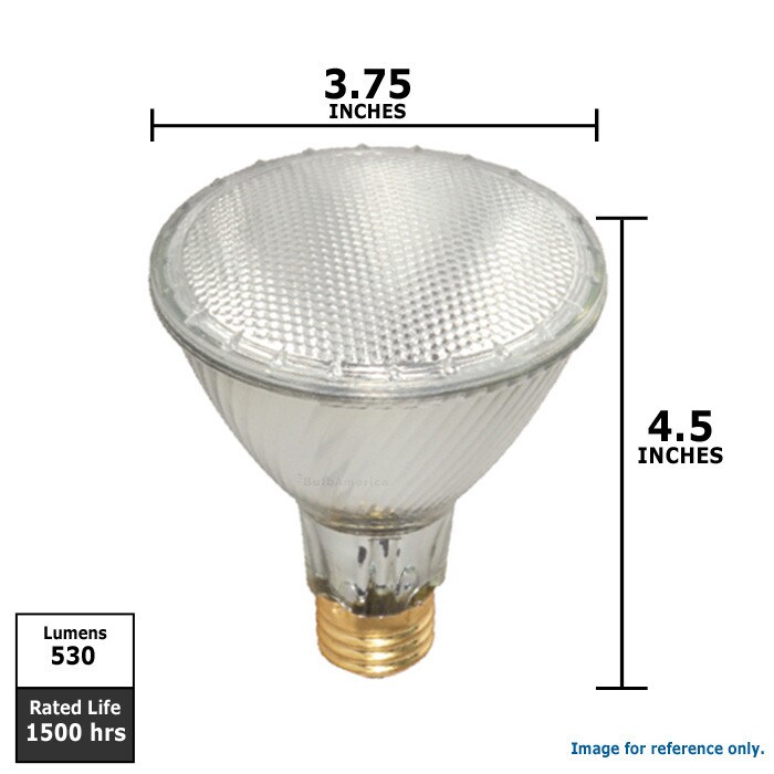Satco S2240 39w 120v PAR30L NFL34 E26 Xenon Halogen Light Bulb