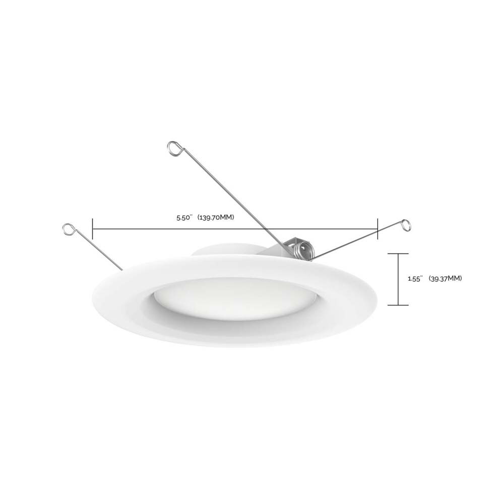 Satco 9.2 Watt LED 5-6 in 3000K Warm White Downlight Retrofit