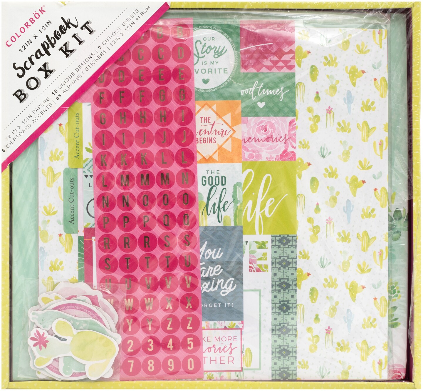 Colorbok Scrapbook Box Kit-Southwest
