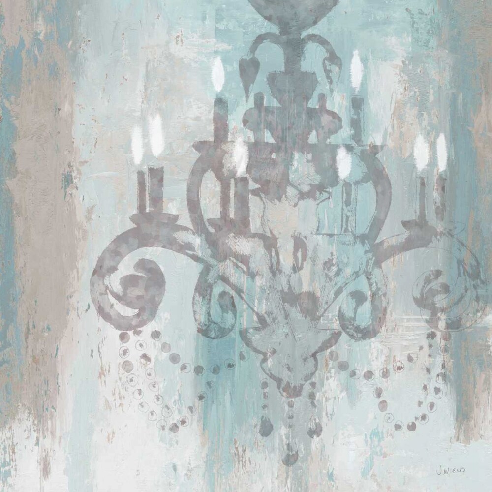 Candelabra Teal II Poster Print by James Wiens - Item # VARPDX14119