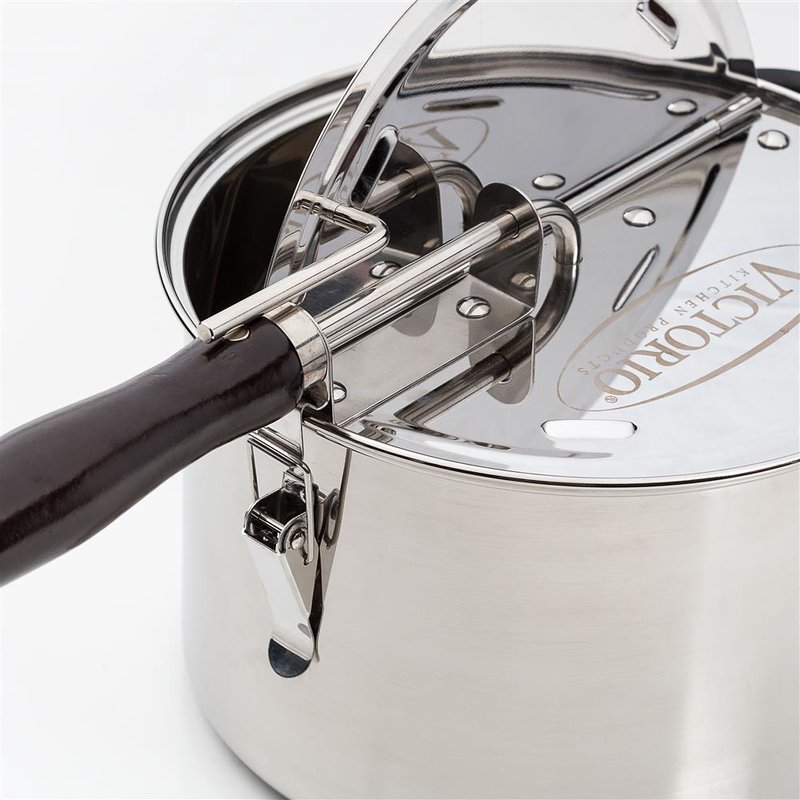 Victorio Stainless Steel Stovetop Popcorn Popper
