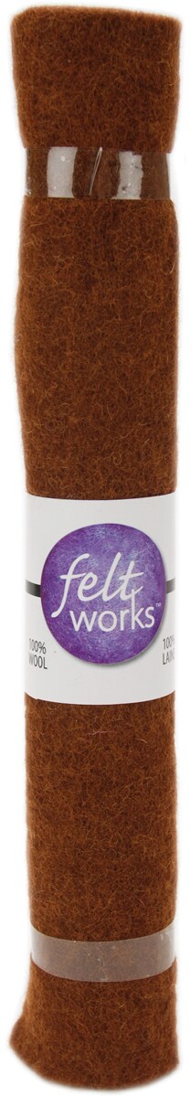 Dimensions Feltworks Felt Roll 12&#x22;X12&#x22;-Nutmeg