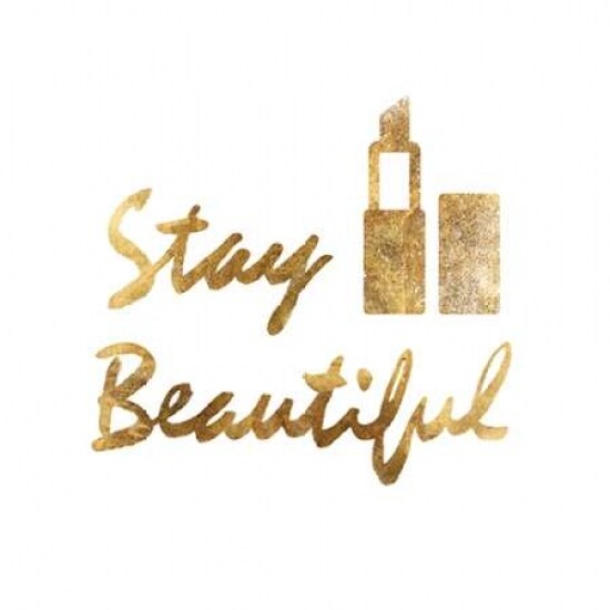 Stay Beautiful With Lipstick Poster Print By Pi Studio Wall Art