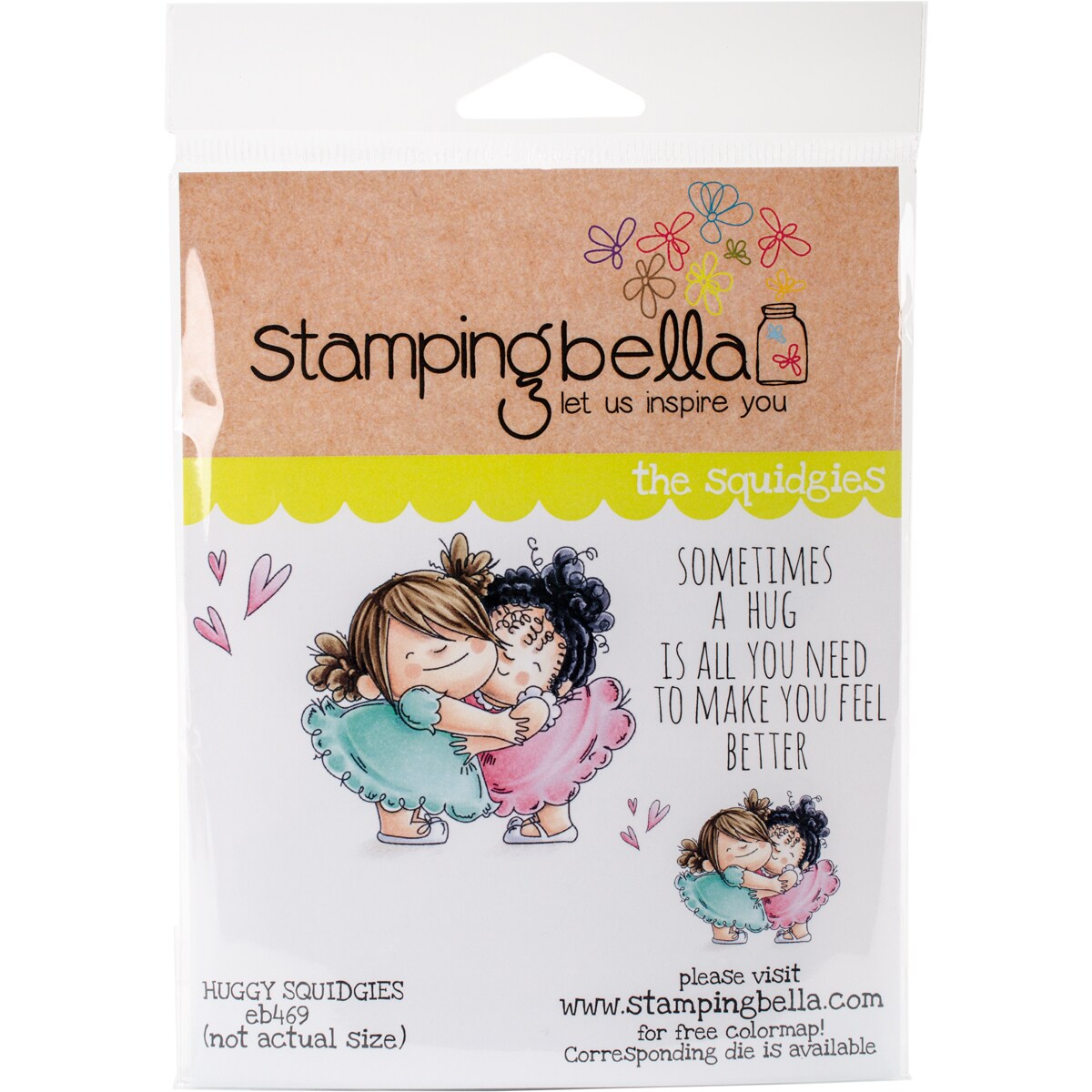 Stamping Bella Cut It Out Dies - The Squidgies - The Squidgy in the Ba