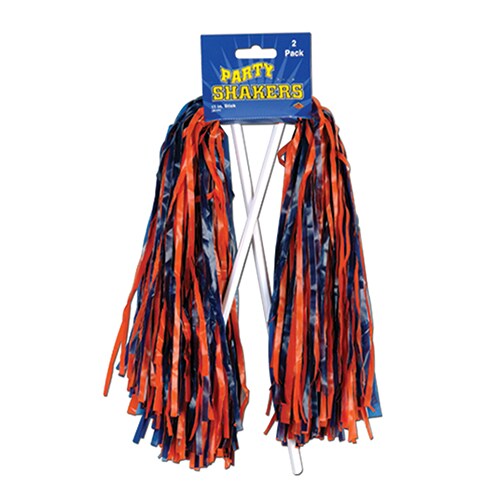 Blue &#x26; Orange Poly Shakers - 512 Strand