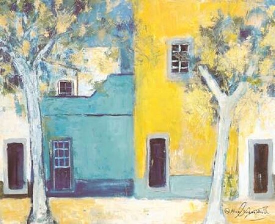 Patio II Poster Print by Alie Kruse-kolk - Item # VARPDXGA0102079