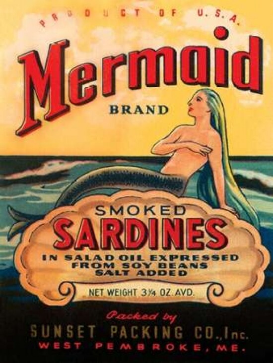 Mermaid Brand Smoked Sardines Poster Print by Unknown - Item # VARPDX375089