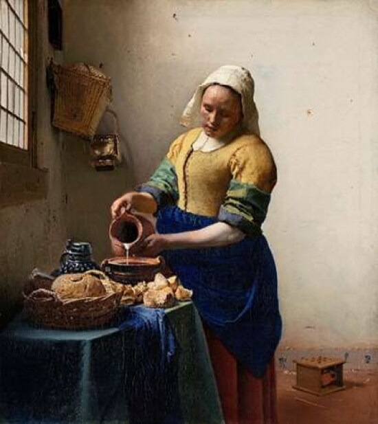 Milkmaid Poster Print by  Johannes Vermeer - Item # VARPDX374711