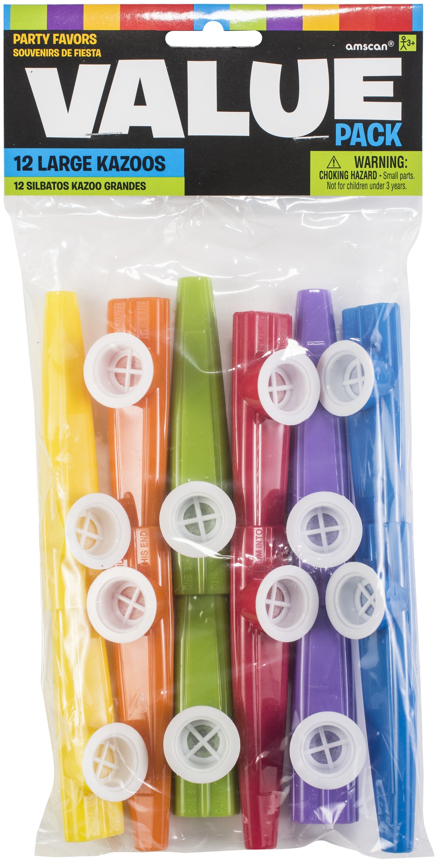 Party Favors 12/Pkg-Kazoos