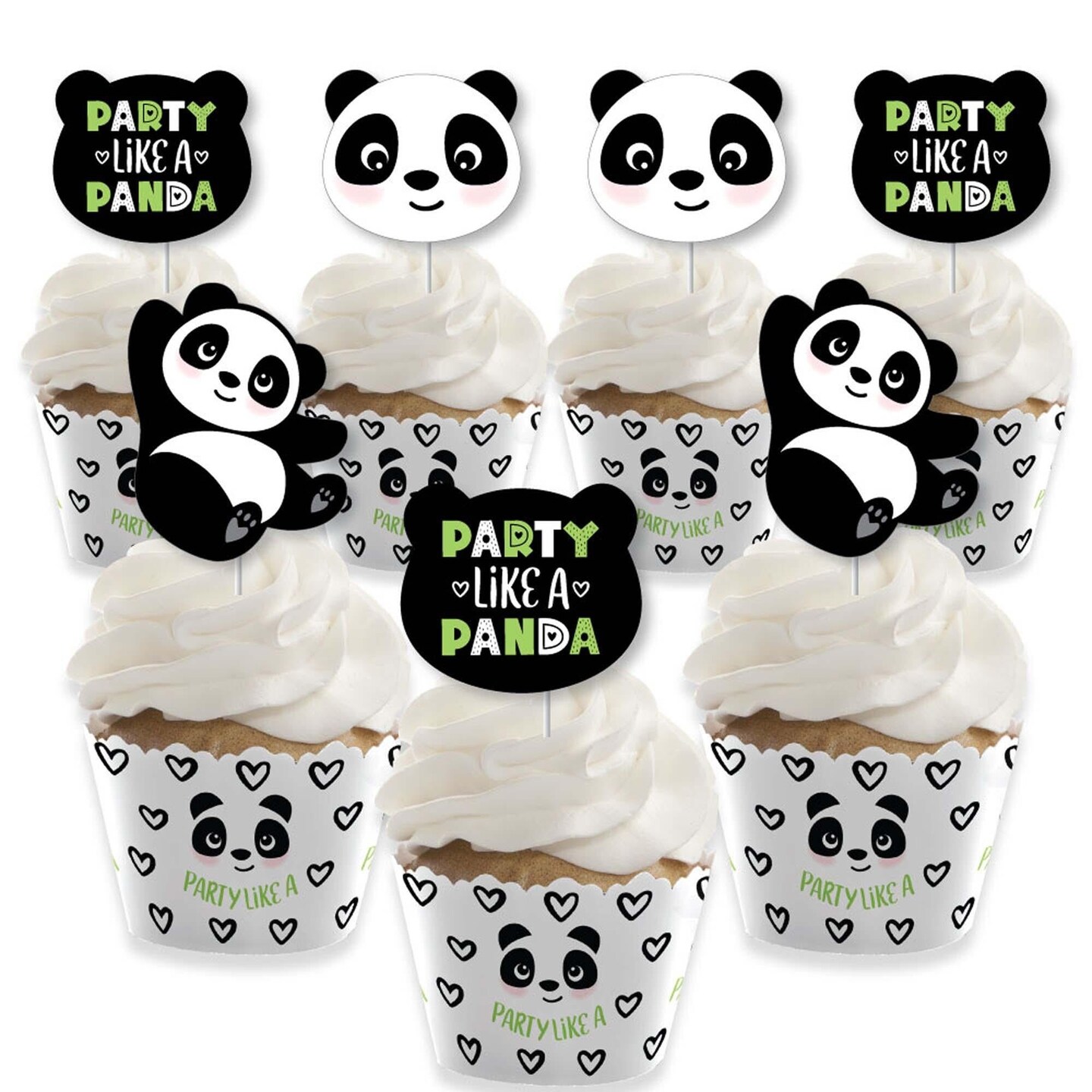 Panda Cupcake Trinket Box
