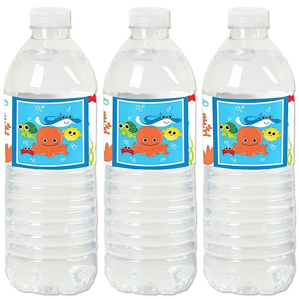Big Water Bottle - Sea Critters Big Water Bottle - Sea Critters