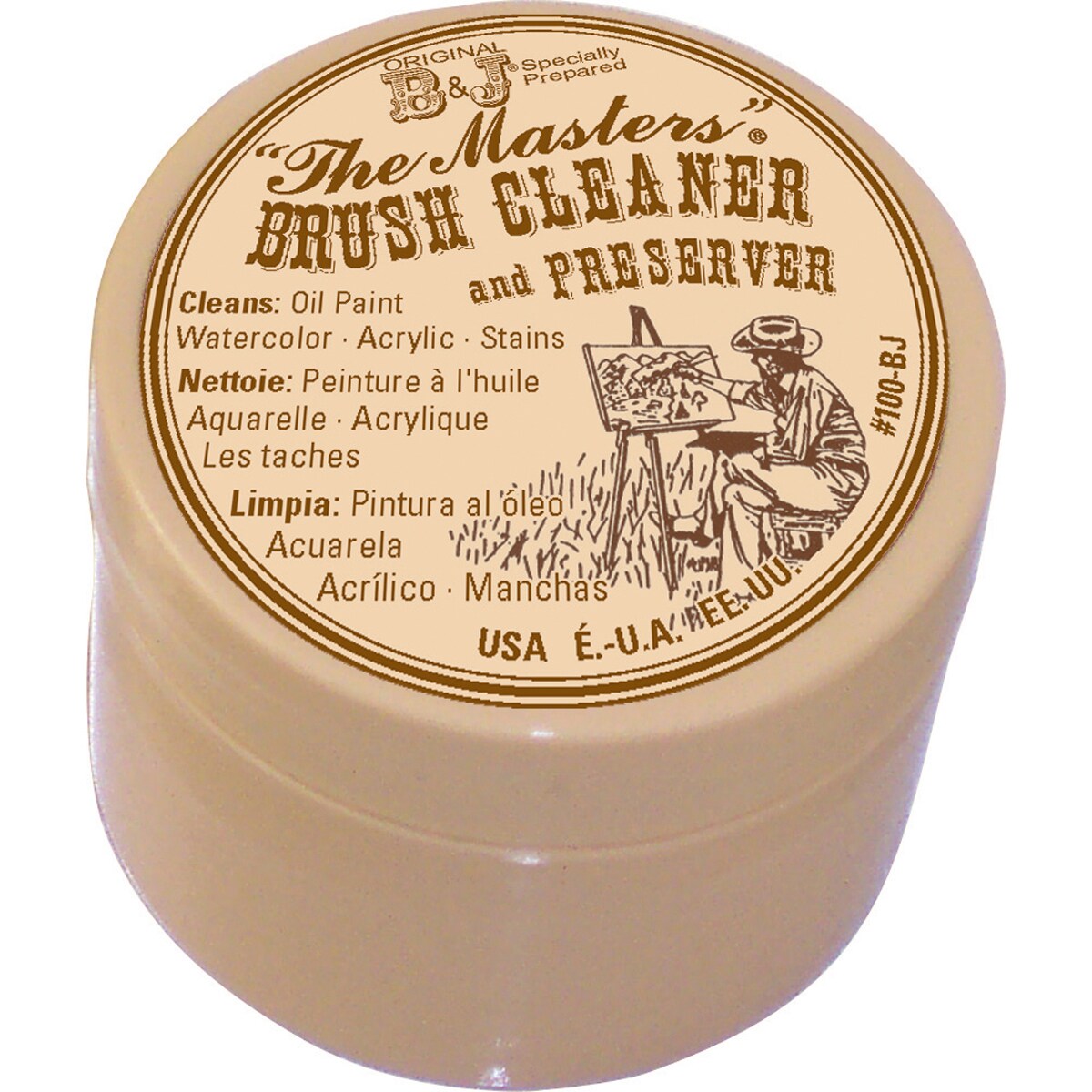 The Masters(R) Brush Cleaner &#x26; Preserver-1oz