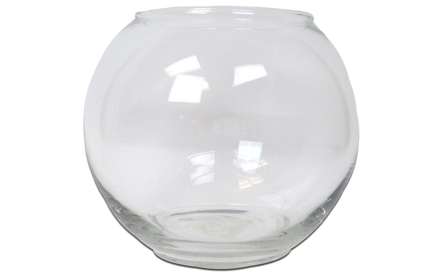 Libbey Crisa Glass Small Footed Bubble Bowl, Clear