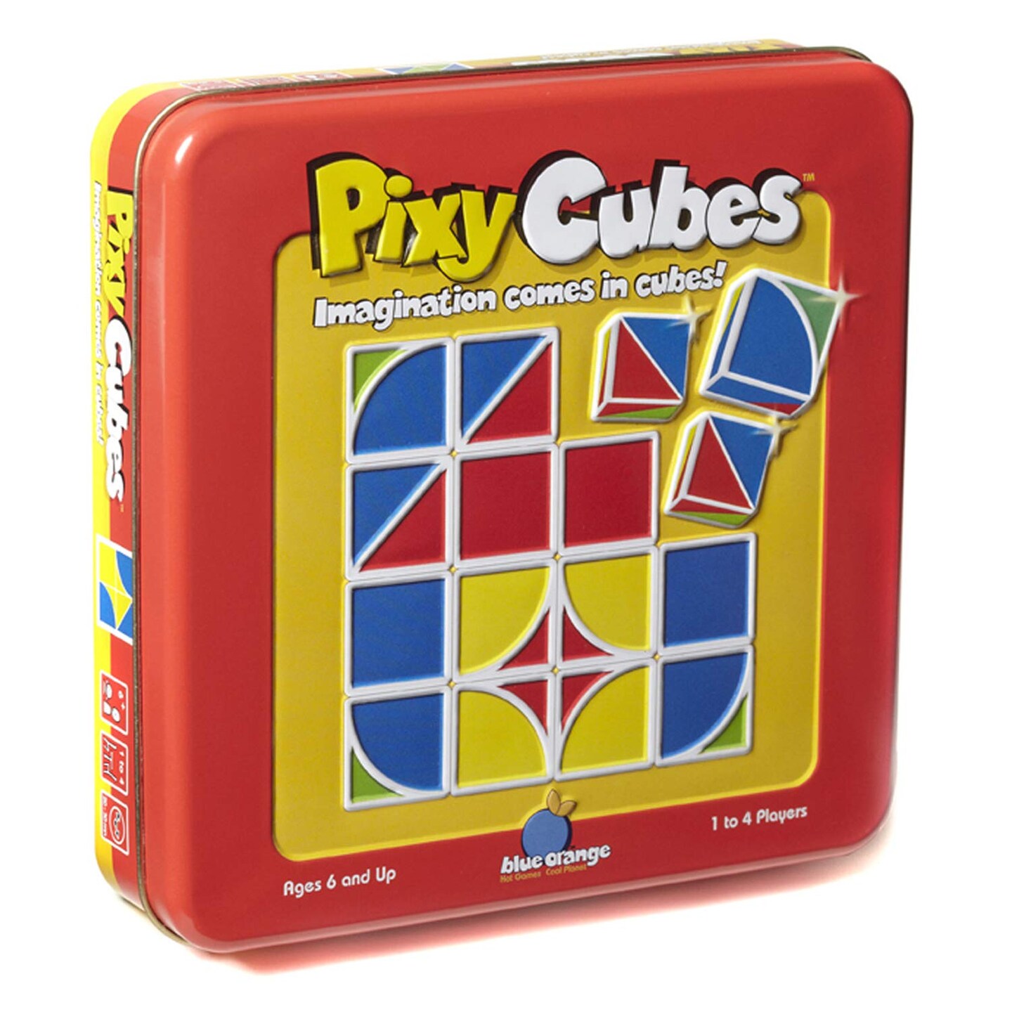 Pixy Cubes 3 Games in 1 Set of 16 Cubes 80 Templates 13 Challenge Cards