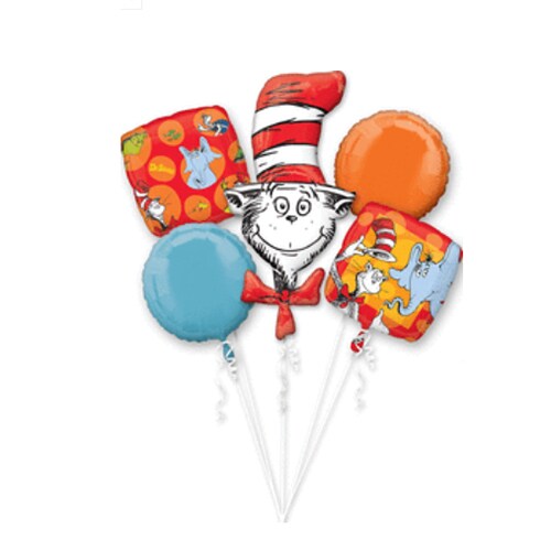 Dr. Seuss Foil Balloon Bouquet