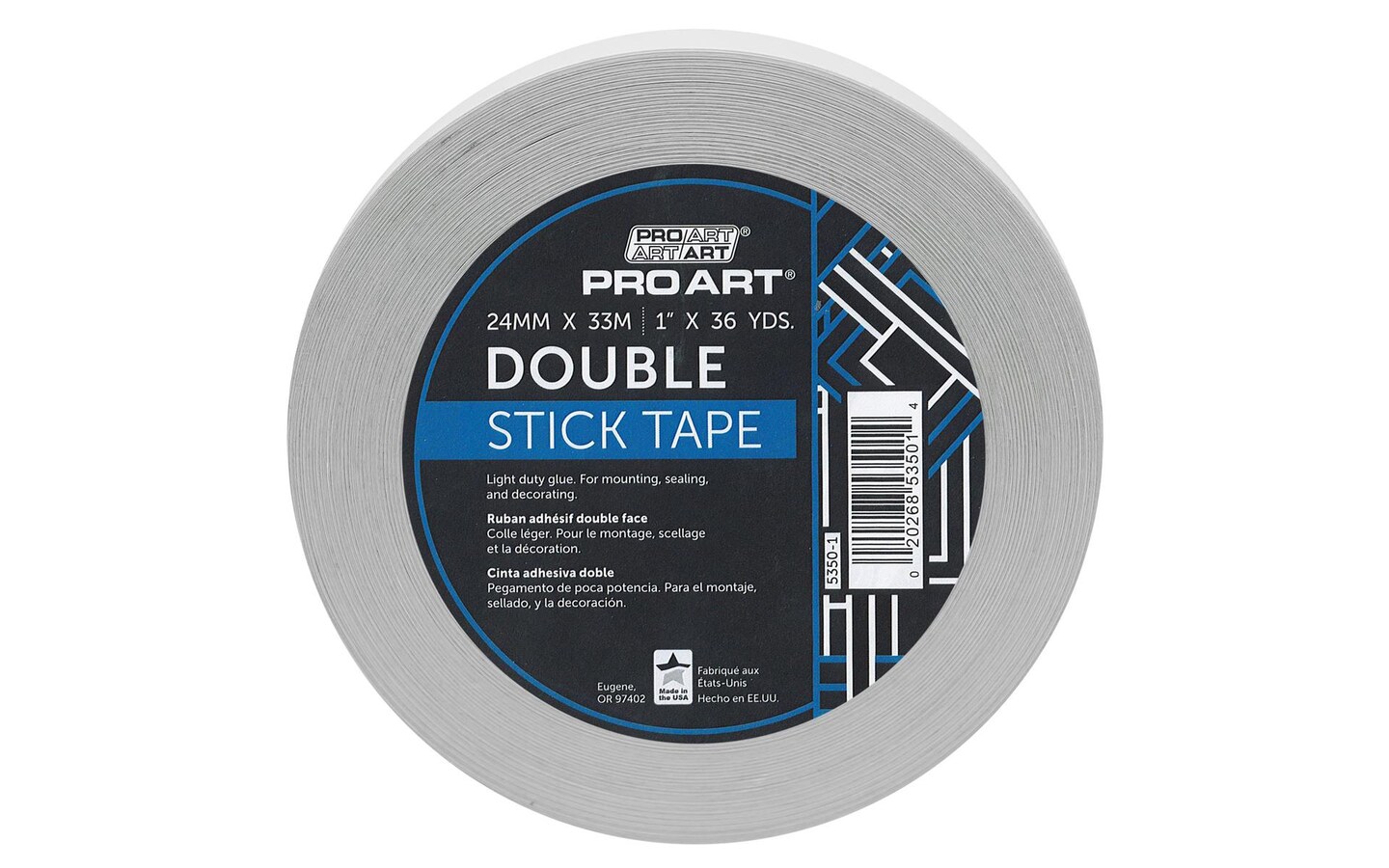 PRO ART 1-Inch by 36-Yards Double Stick Tape