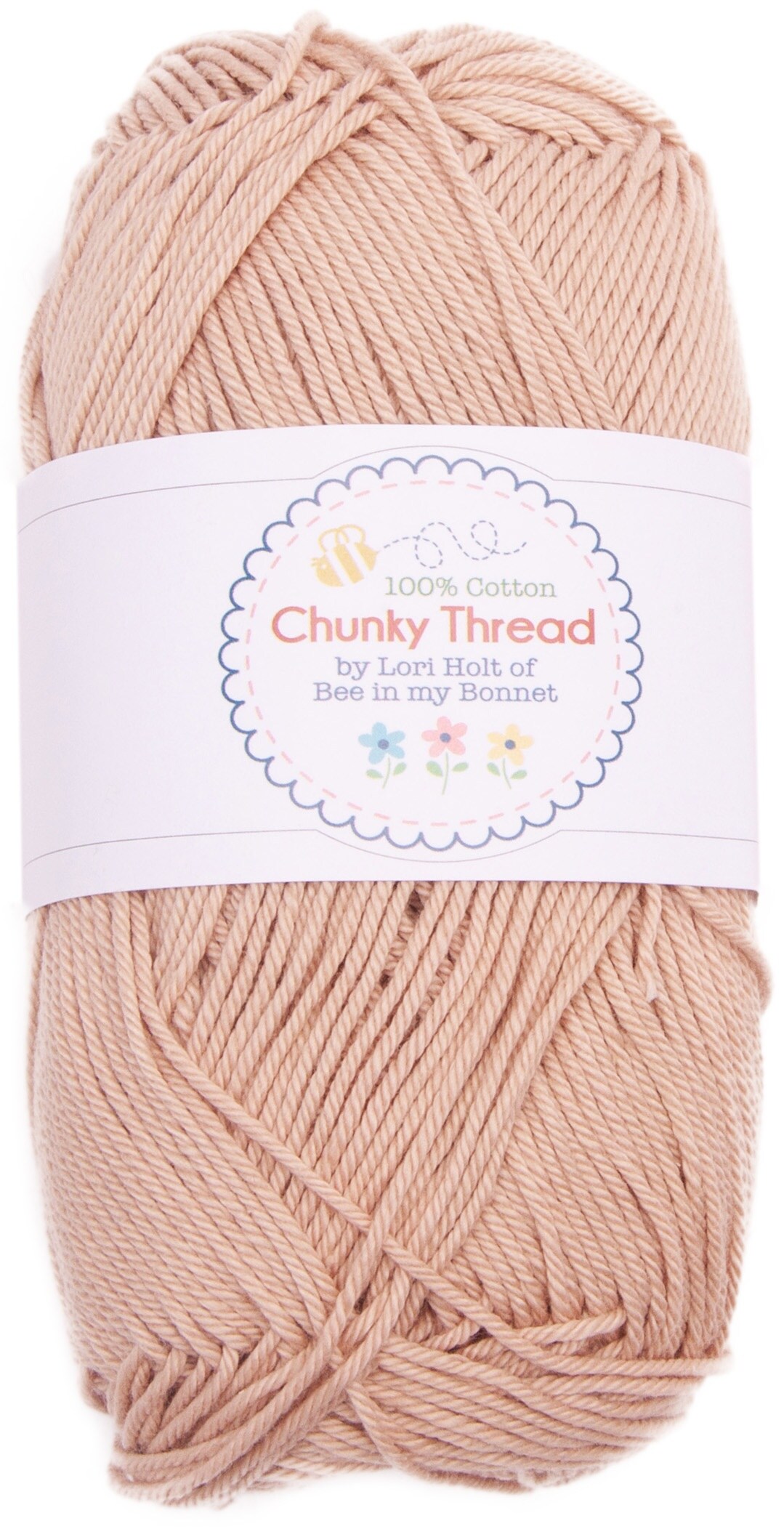 Is Riley Chunky Riley Blake Lori Holt Chunky Thread 50G-Wheat, Count: 1, Model: STCT ...