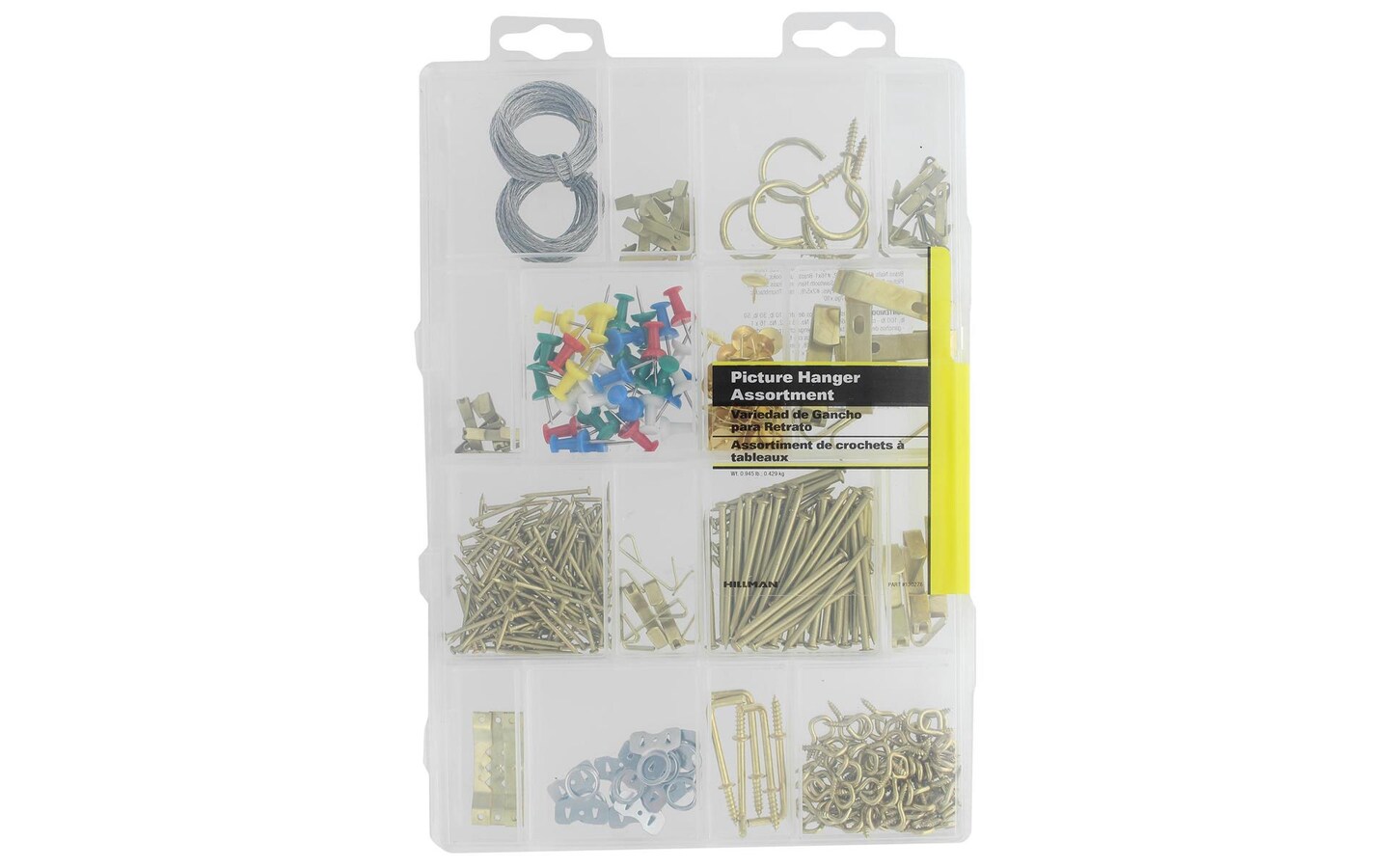 Hillman Picture Hanger Ast 0.95lb Large