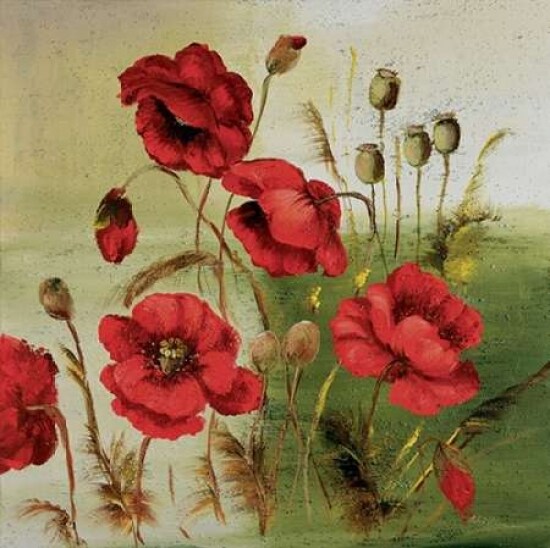 Red poppies composition I Poster Print by Katharina Schottler - Item # VARPDXKS088