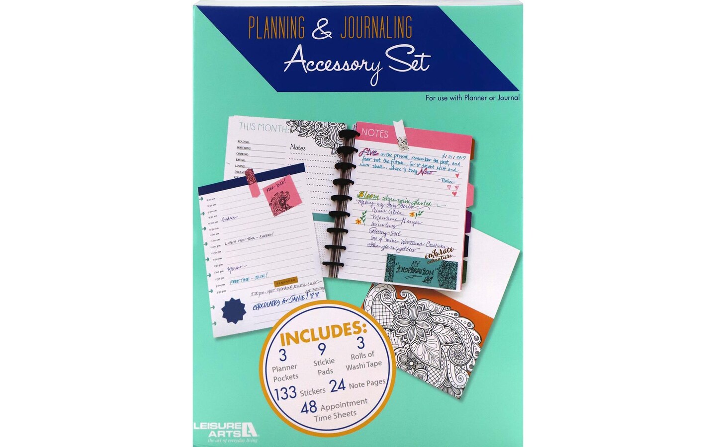 Leisure Arts Kit Planning &#x26; Journaling Expansion