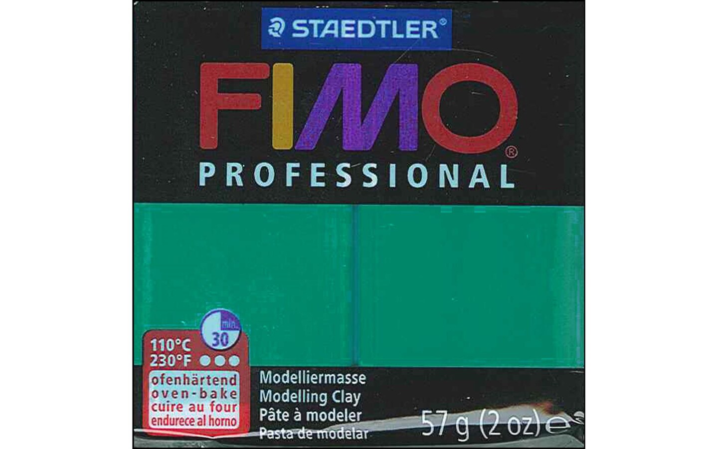 Fimo Professional Clay 57gm Green