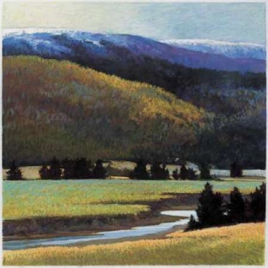 Foothills in Late Spring Poster Print by Sandy Wadlington - Item # VARPDXWSP209