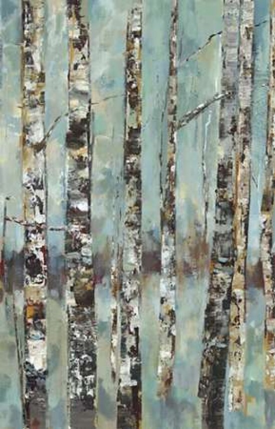 Winter Birch III Poster Print by Maya Woods