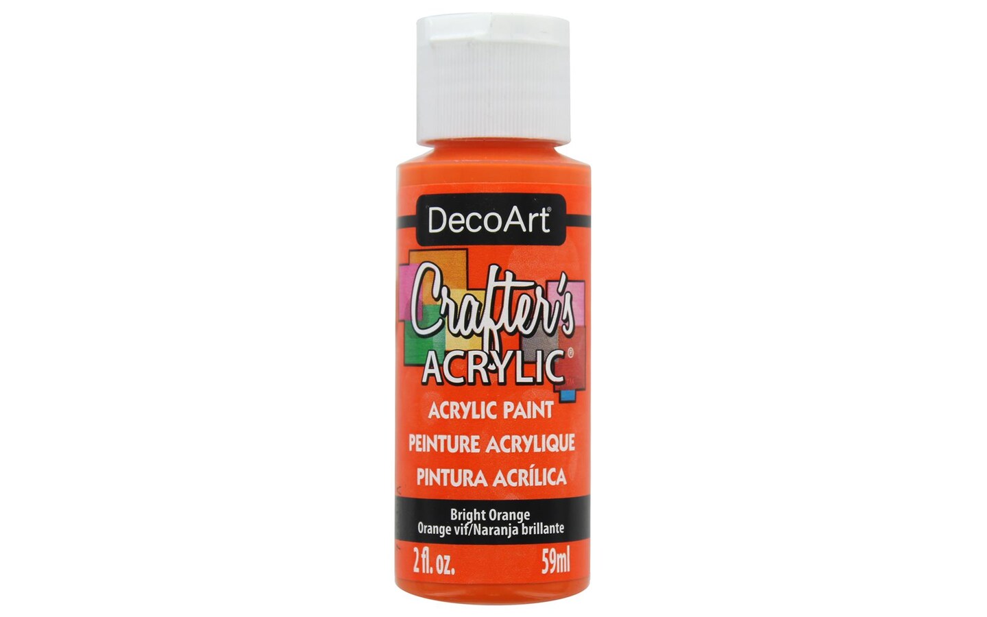 Decoart Crafter s Acrylic Paint 2oz Bright Orange Michaels decoart-crafter-s-acrylic-paint-2oz-bright-orange-michaels