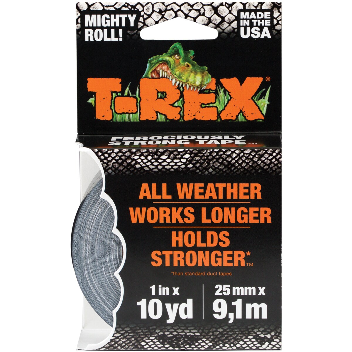 T-Rex Tape 1&#x22;X10yd-Gunmetal
