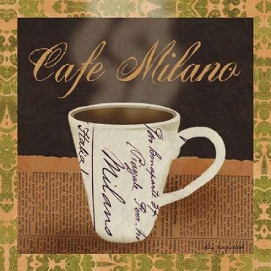 Cafe Milano Poster Print by Lisa Ven Vertloh - Item # VARPDXVEN113