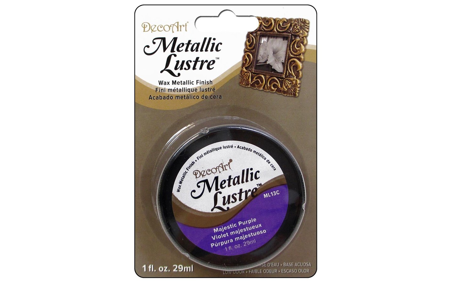Decoart Metallic Lustre 1oz Majestic Purple