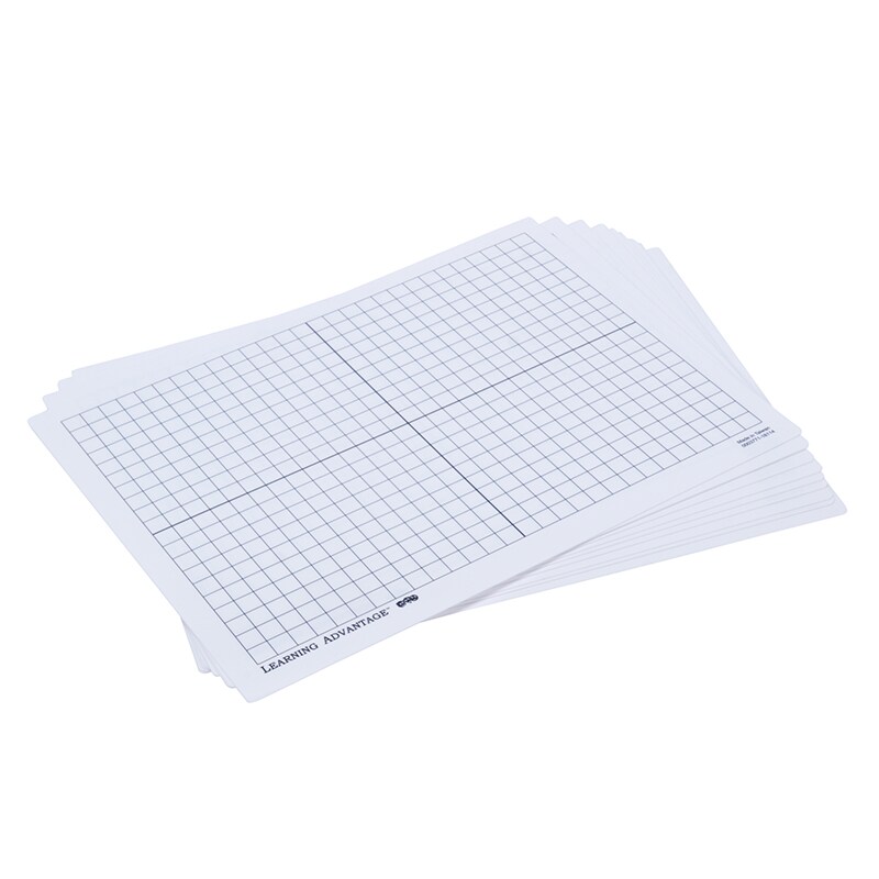 XY Axis Dry Erase Grid Boards Set Of 10 Michaels