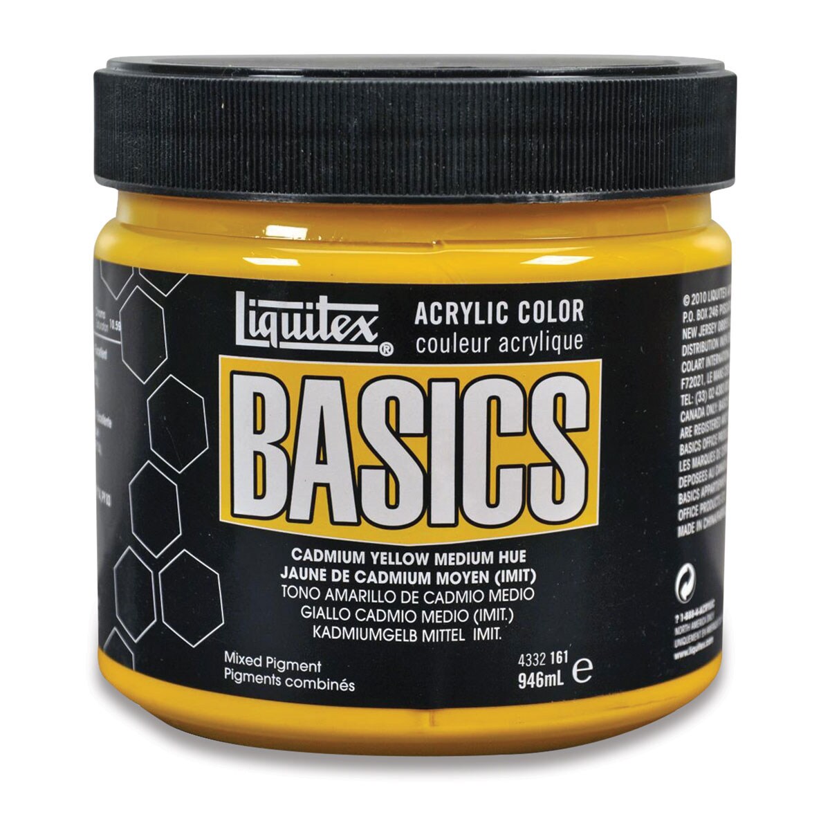 Cadmium Yellow Medium Hue Basics Acrylic Colors