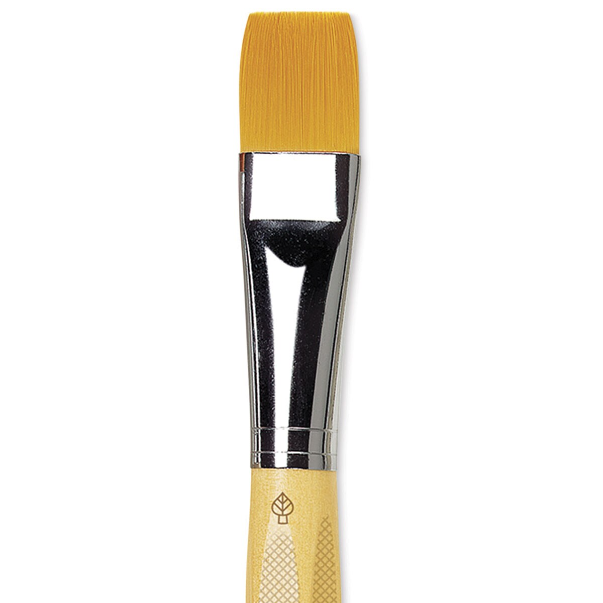 Da Vinci Junior Synthetic Brush - Bright, Short Handle, Size 24