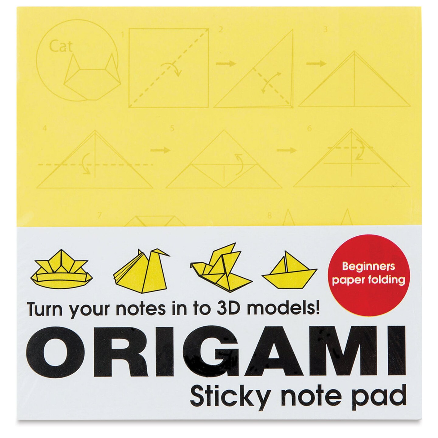 Origami Sticky Notes - 100 Sheets