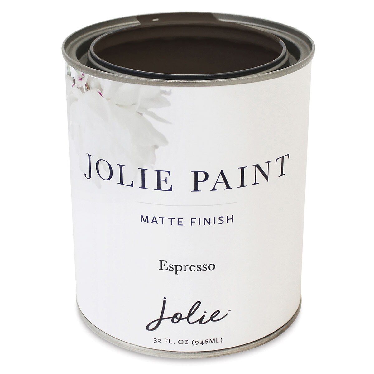 Jolie Matte Finish Paint - Espresso, Quart