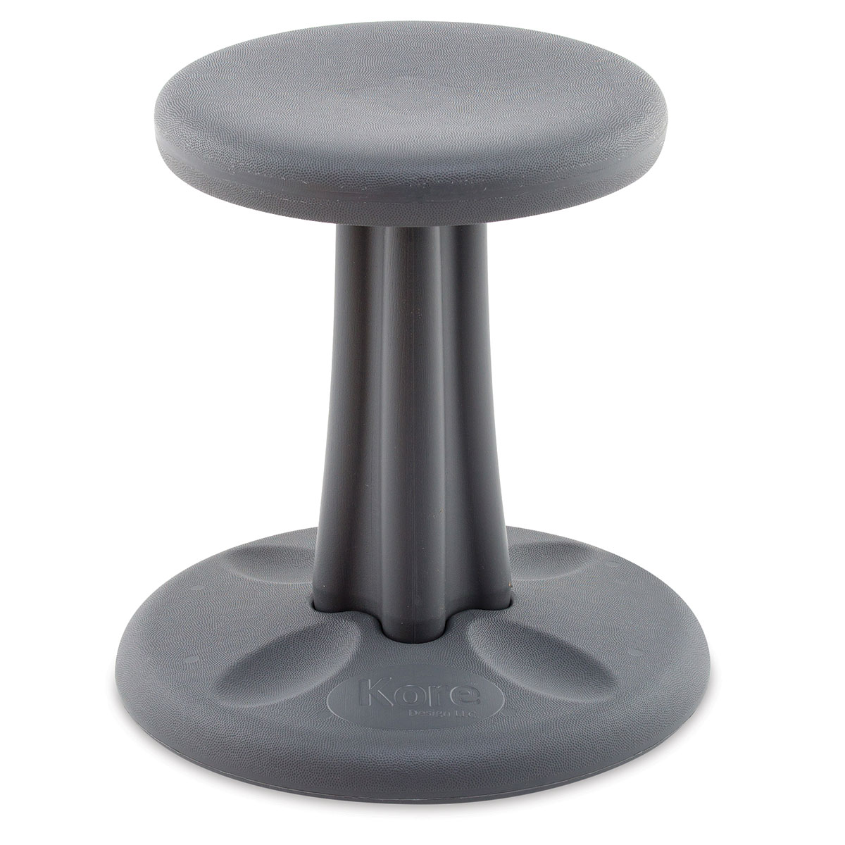 Kore Kids Wobble Stool - Dark Grey, 14&#x22; Tall