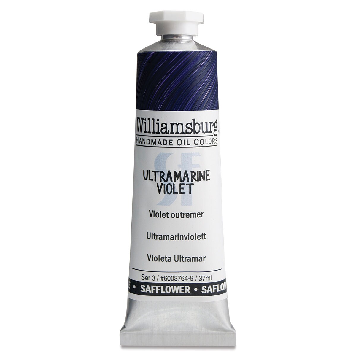 Williamsburg Handmade Safflower Oil Color - Ultramarine Violet, 37 ml tube