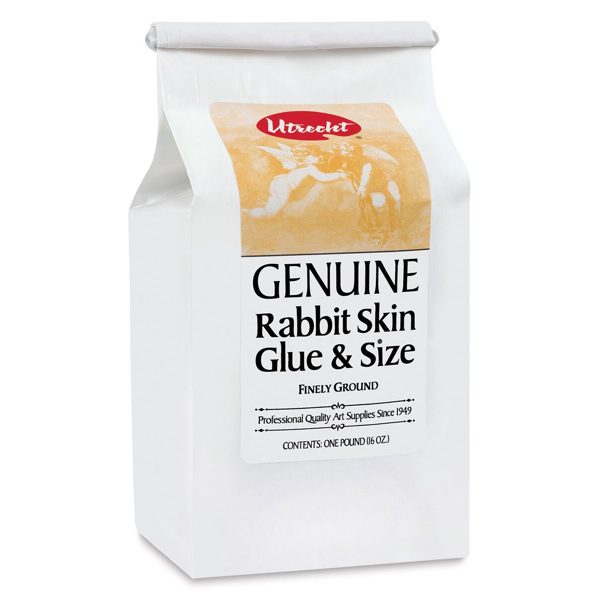 Utrecht Rabbit Skin Glue &#x26; Size - 1 lb bag