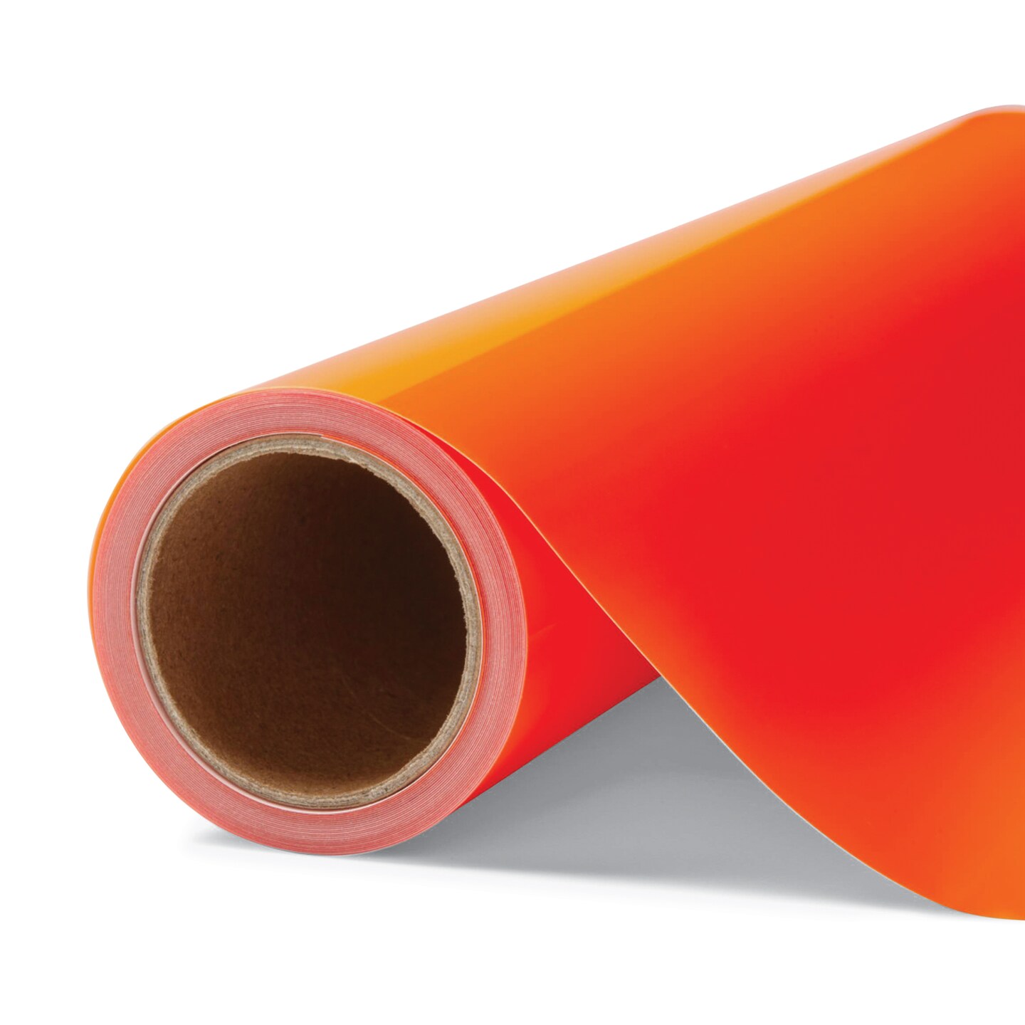 Cricut Iron-On Heat Transfer Vinyl - Neon Orange, 12 x 12 ft, Roll
