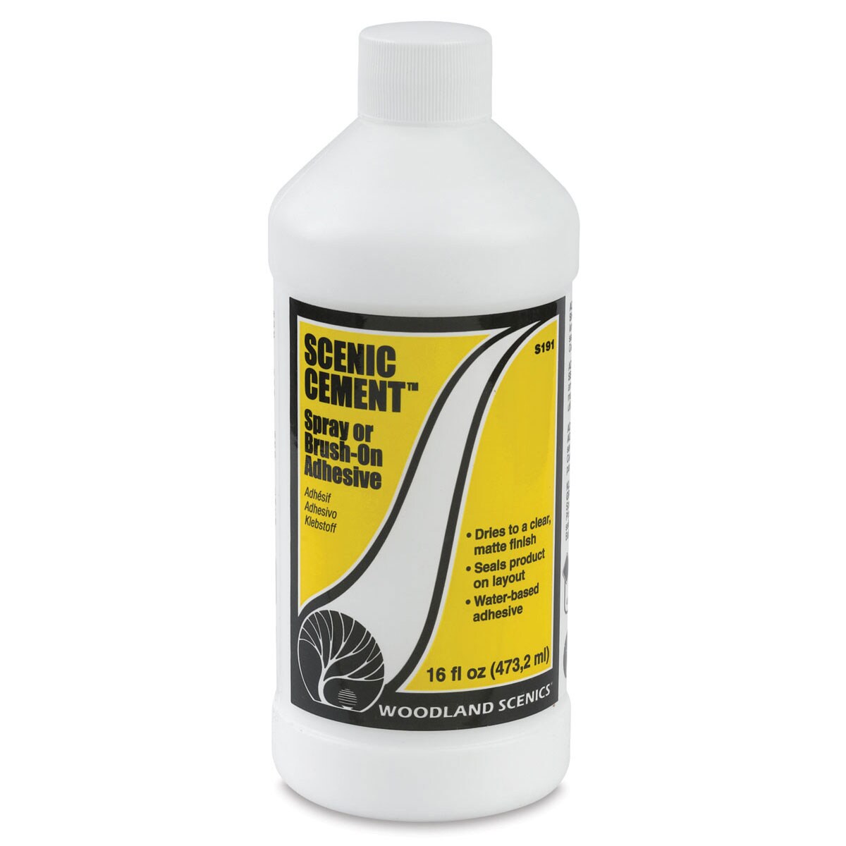 Woodland Scenics Model Scenery - Scenic Cement, 16 oz